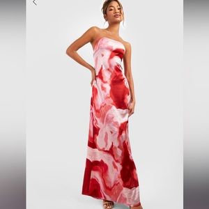 Satin Maxi Dress